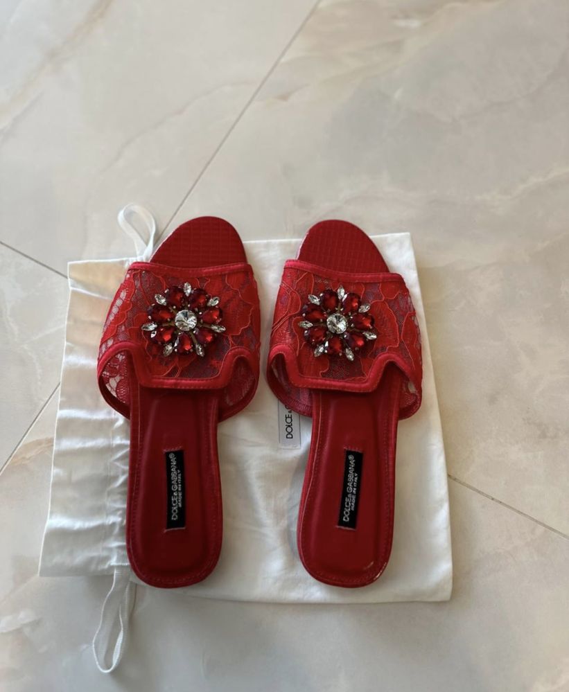 Dolce&gabbana шлепки