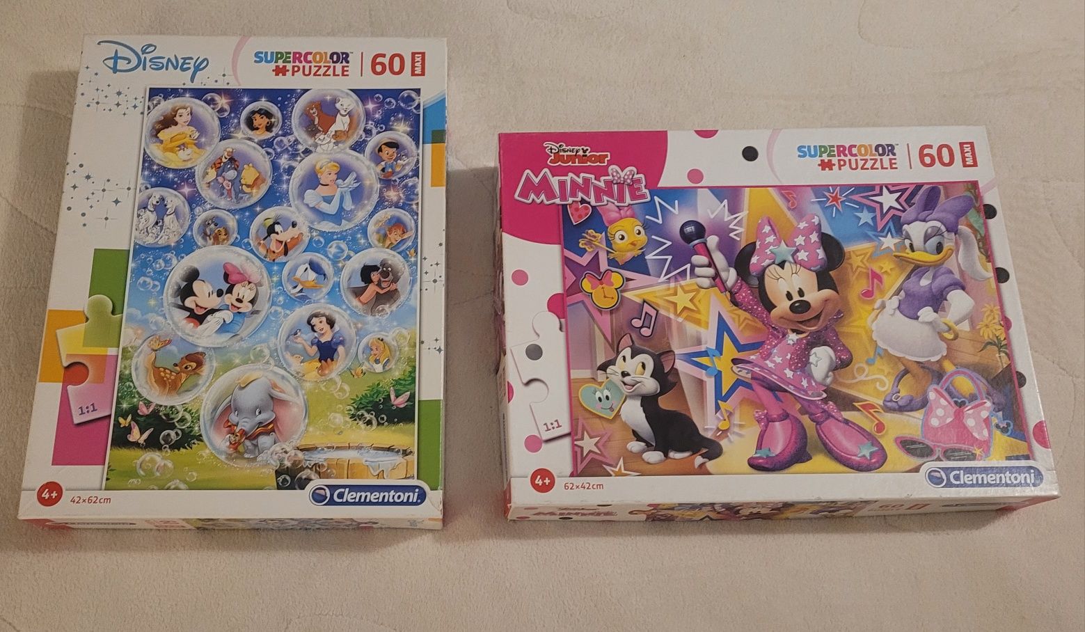 Puzzle Disney junior super color 60 Clementoni