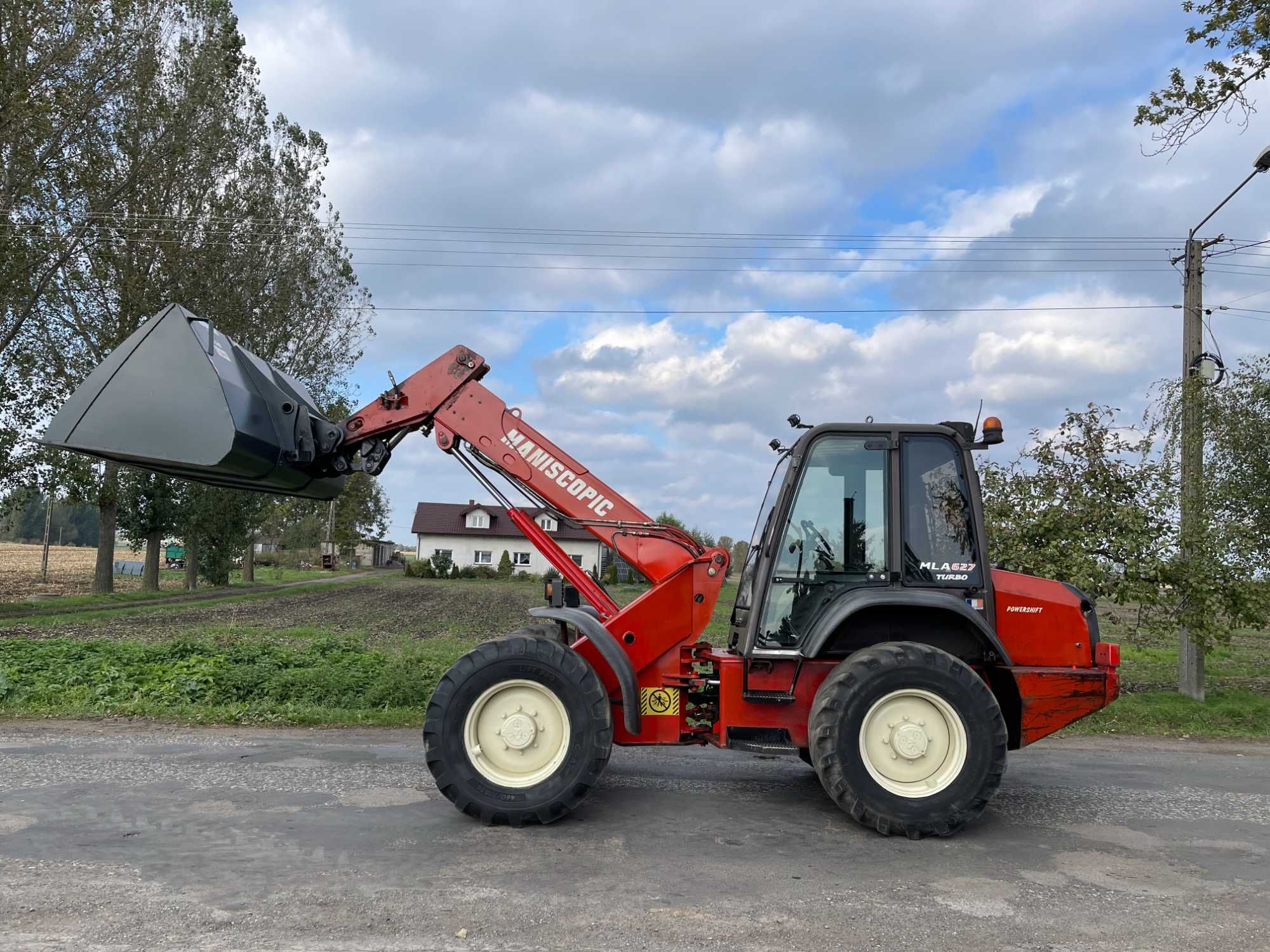 Ładowarka przegubowa teleskopowa Manitou MLA 627*Joystick*4X4*jcb tm
