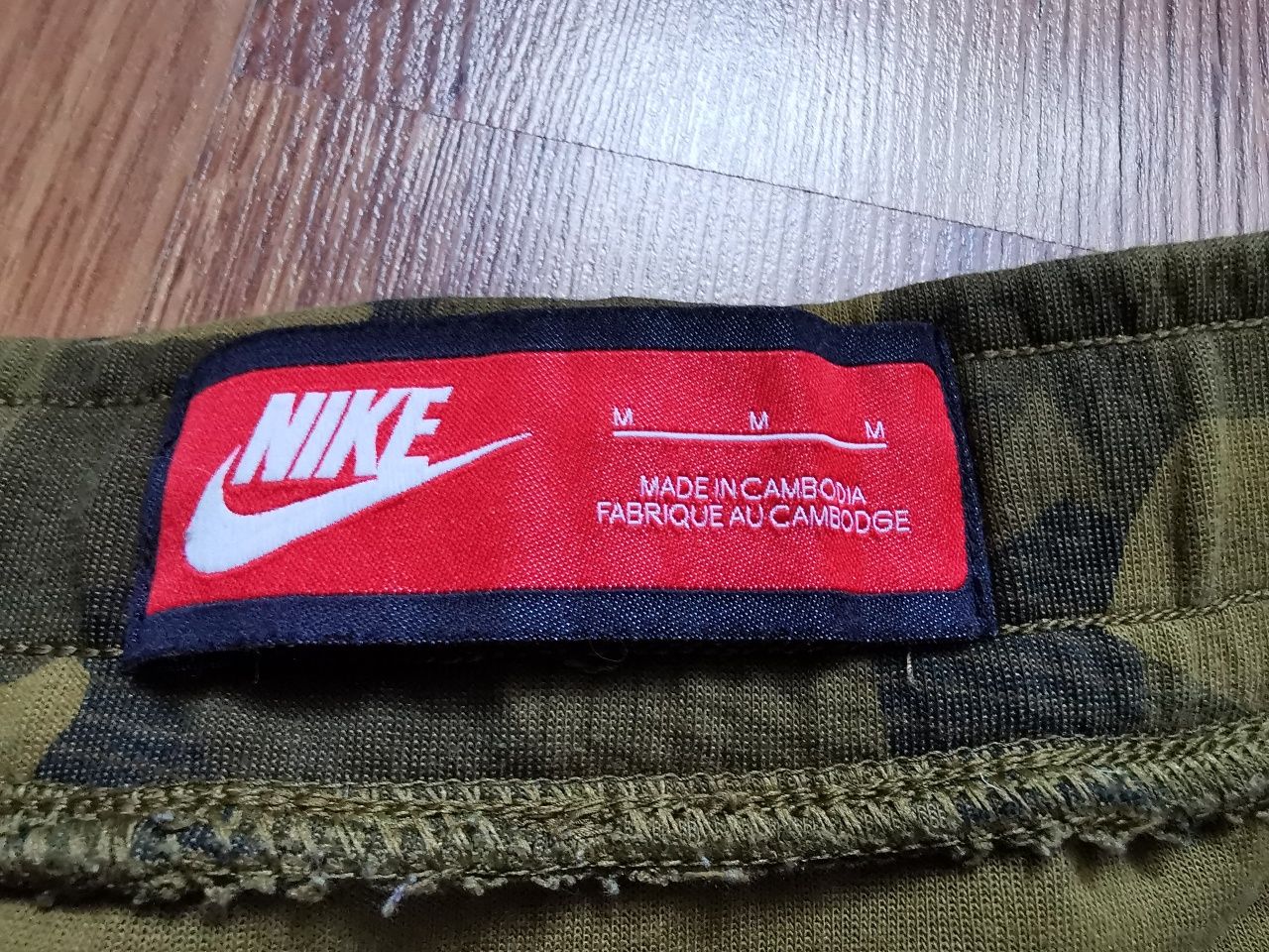 Nike Tech Fleece Camo Jogger nsw drill y2k spodnie dresowe M