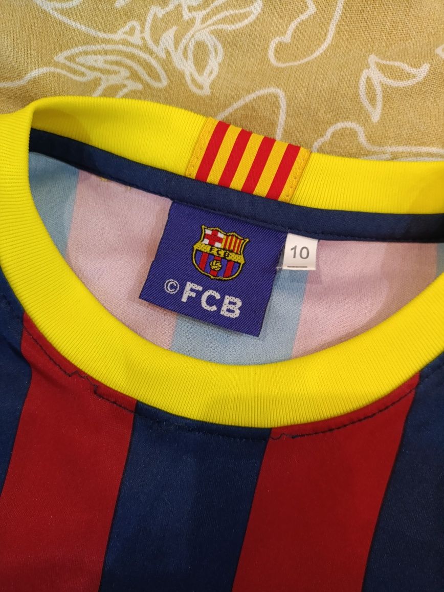 Футбольна футболка FCB 10 MESSI QATAR AIRWAYS всі питання в лс
