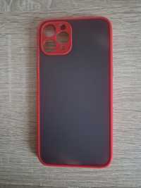 Etui Vennus Color Button Bumper do Iphone 11 Pro Czerwony