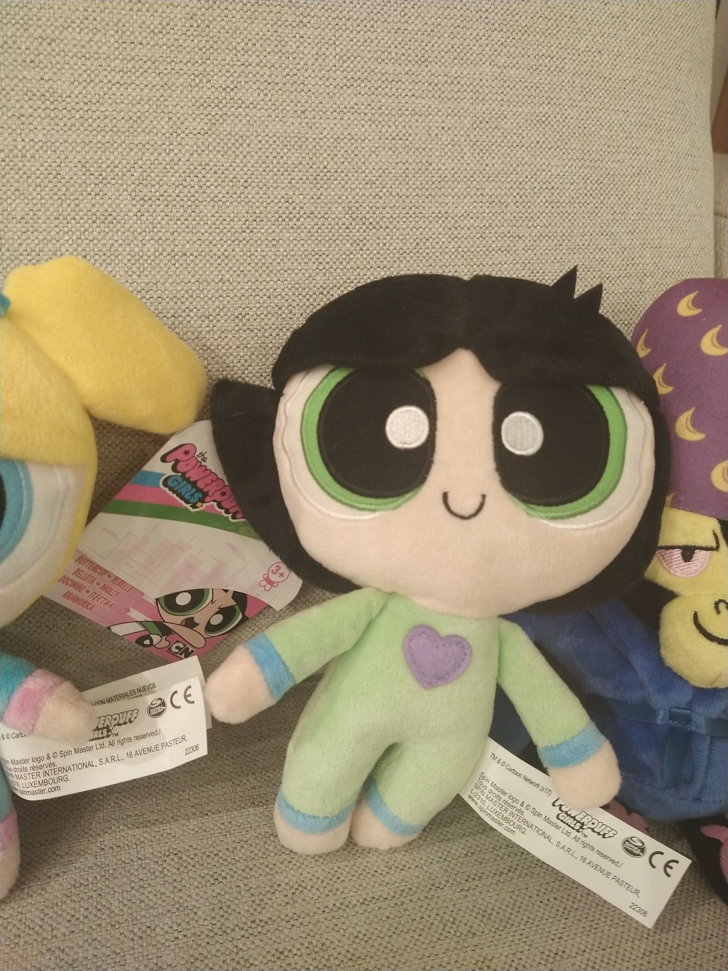 Conjunto de peluches Powerpuff Girls