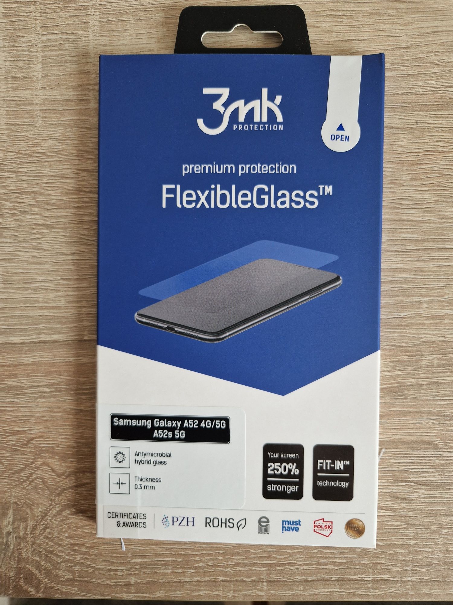 Hartowane szkło hybrydowe 3MK FlexibleGlass do Samsung Galaxy A52/A52S