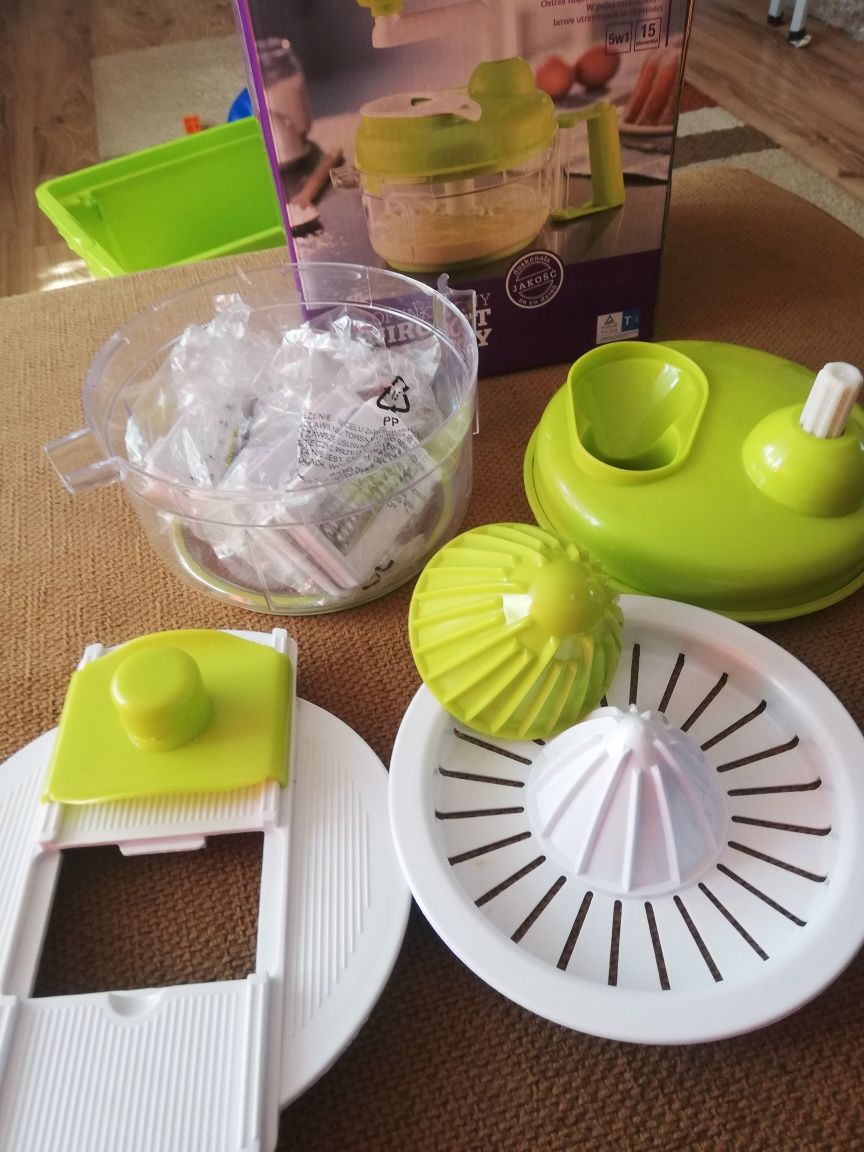 Mini robot kuchenny, szatkownica