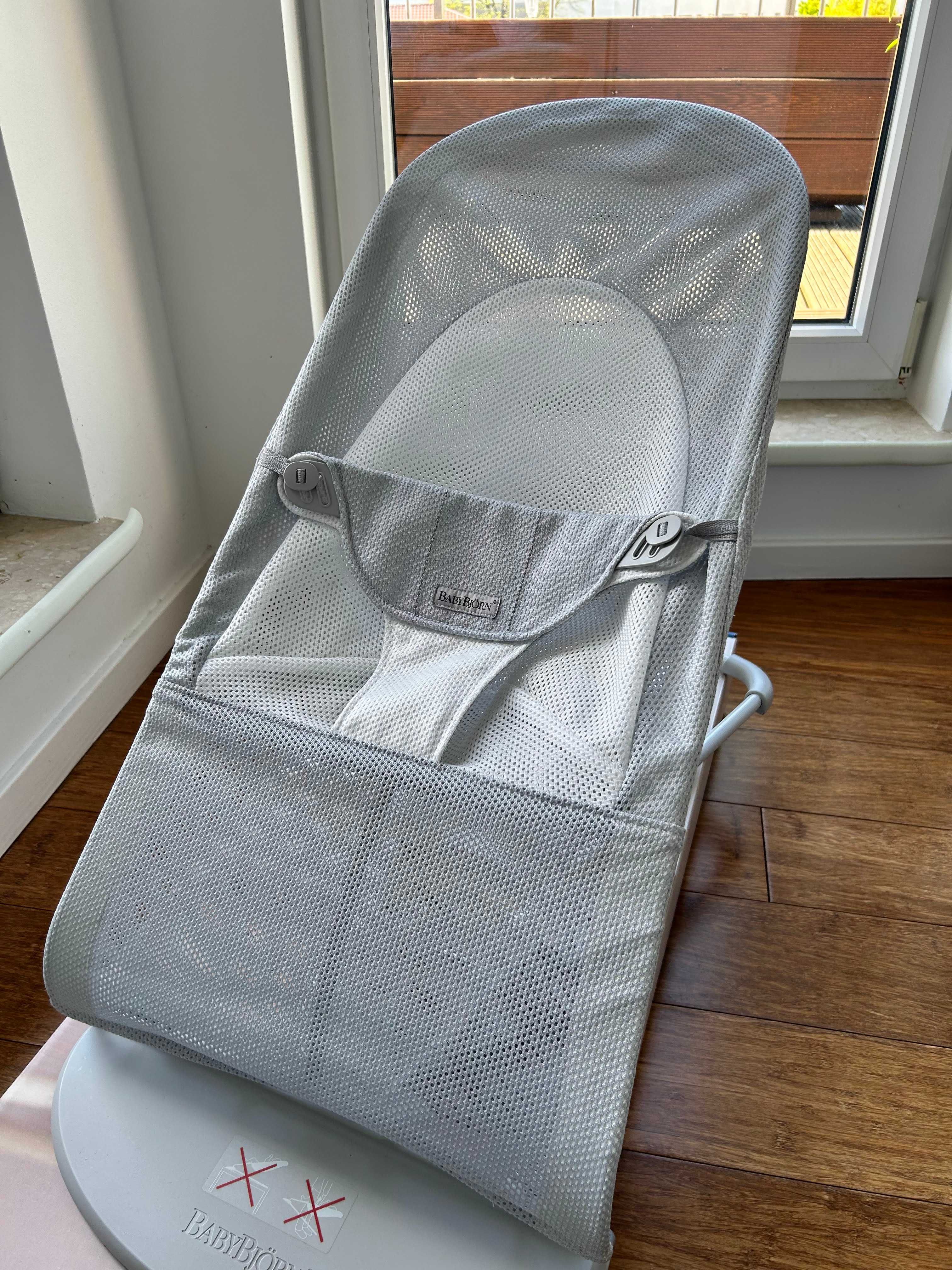 Bujak/ leżaczek Baby Bjorn BLISS MESH szary