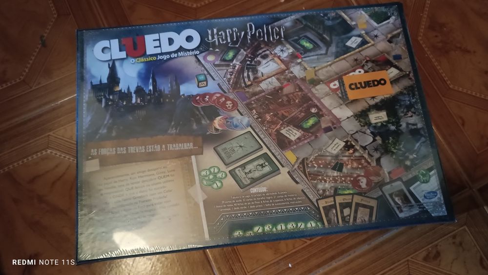 Jogo de tabuleiro cluedo Harry Potter