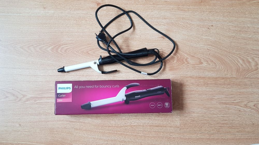 Новая керамическая плойка для волос волосся локонов кудрей Philips