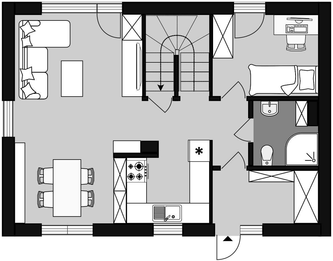 Dom 102m2 przy ul. Andersena