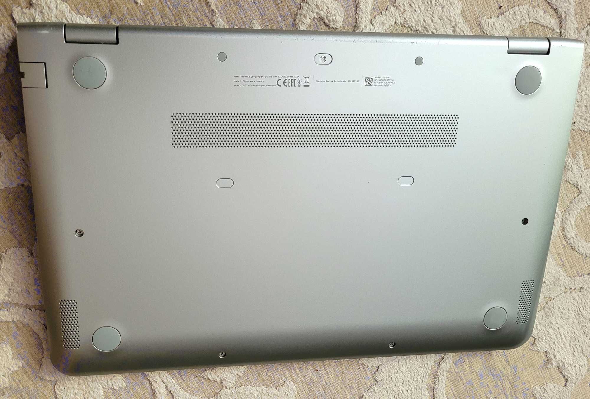 Ноутбук із сенсорним екраном трансформер HP Envy x360 / RAM 16 ГБ / SS