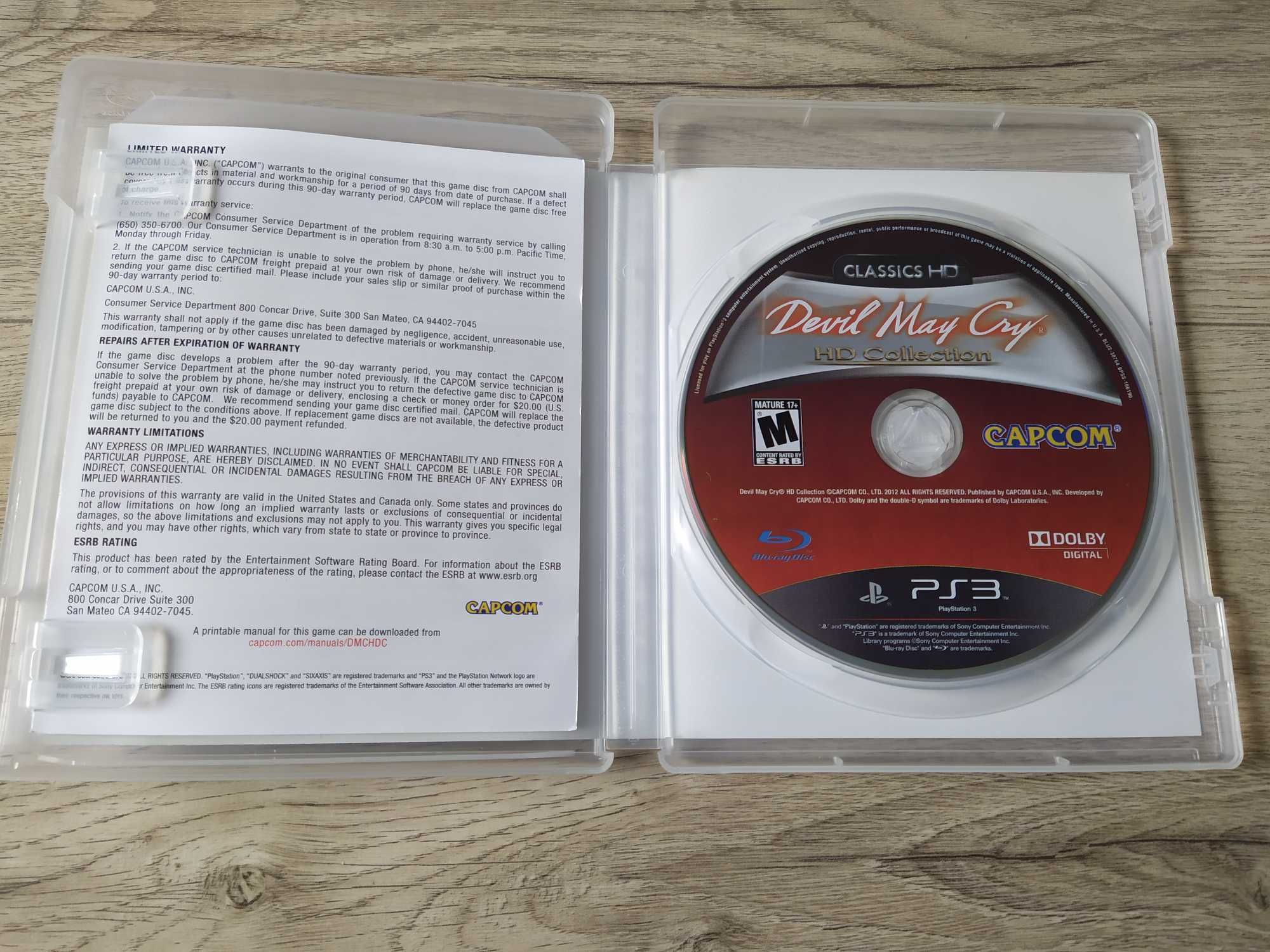 Devil May Cry HD Collection [PS3] - ZESTAW 3 GIER! UNIKAT!