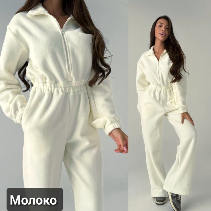 ‼️Жіночий флісовий комбінезон. Фліс ПОЛАР. Р: 42-44, 46-48