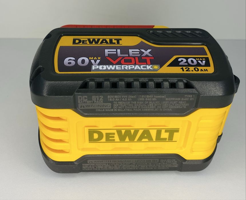 Акумулятор Dewalt FlexVolt PowerPack XR 18v/20v 54v/60v 12ah(12000mah)
