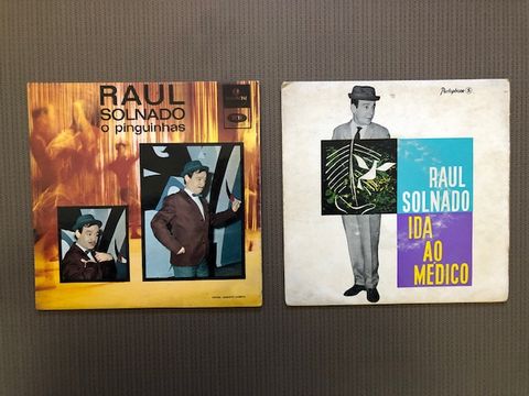 2 Discos Vinil EP do Raul Solnado (inclui envio)