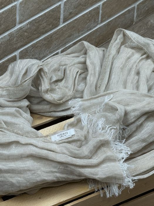 PESERICO неймовірно ніжний лляний шарф