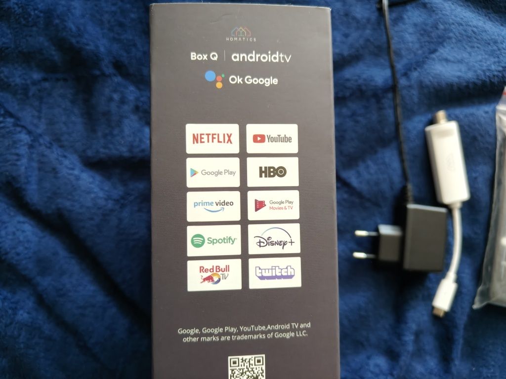 Android TV Homatics Box Q + Tuner Dekoder DVB- T2/C do Android Homatic