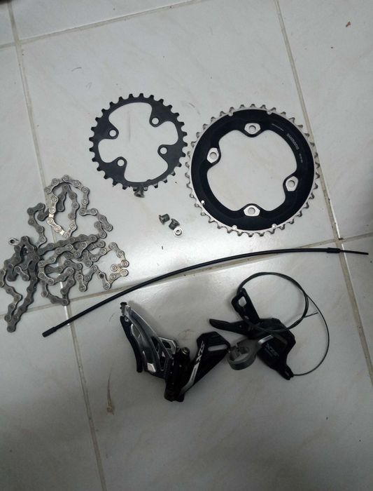 Transmissão Dianteira Shimano SLX