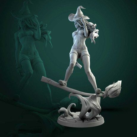 Современная ведьма Анита - warhammer, 40k, модель, фигурка, 3d печать