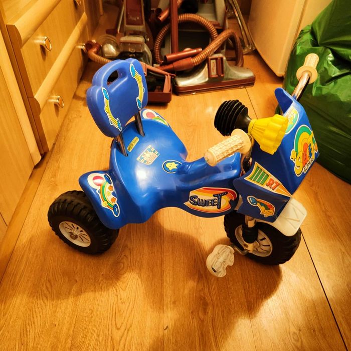 Rowerek - motorek trójkołowy