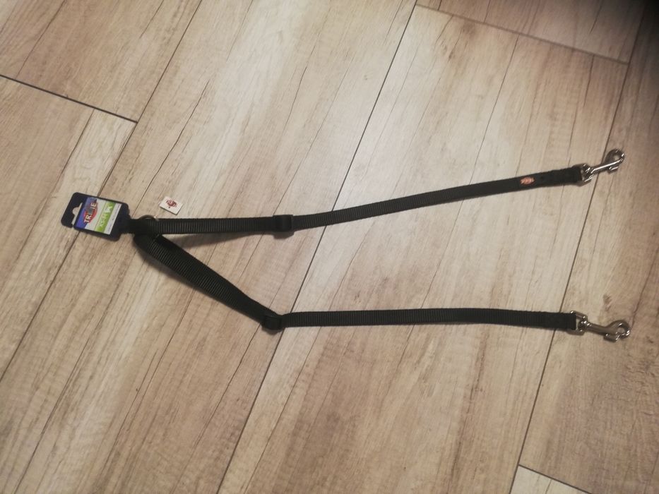 Smycz dla dwóch piesków Trixi