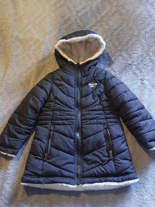 Kurtka dziecięca dwustronna Reebok zimowa