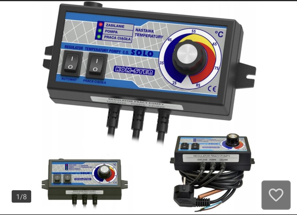 Regulator do pompy c.o. Komster