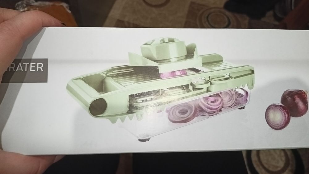 Овочерізка ручна фрукторізка терка набір комбайн