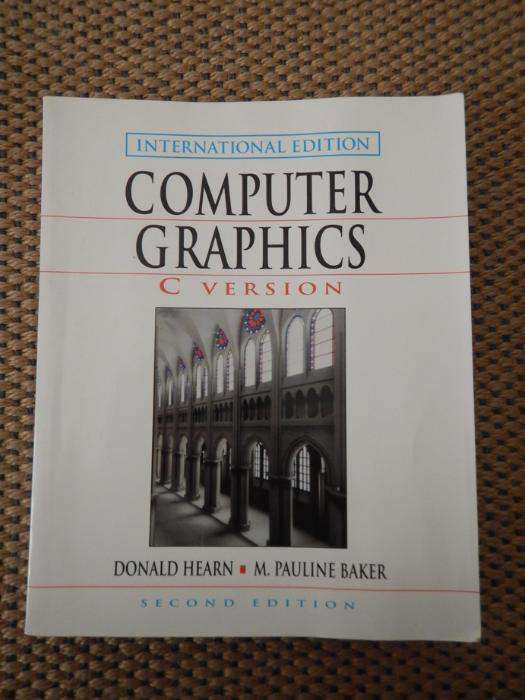 Livro "COMPUTER GRAPHICS", Hearn + Baker, 2ª edição