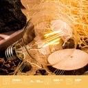Żarówki MASTERY MART LED E27 G80 6 szt ciepła biel F vintage 4W 400LM