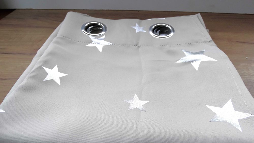 Deconovo Izolowane termicznie zasłony zaciemniające z oczkami