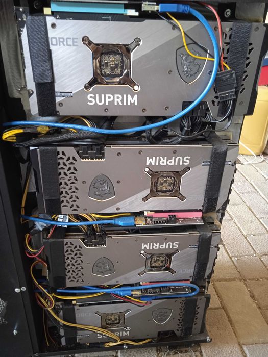 Корпус DONNAGER майнінг ферма на 8 GPU (Mining, AI)