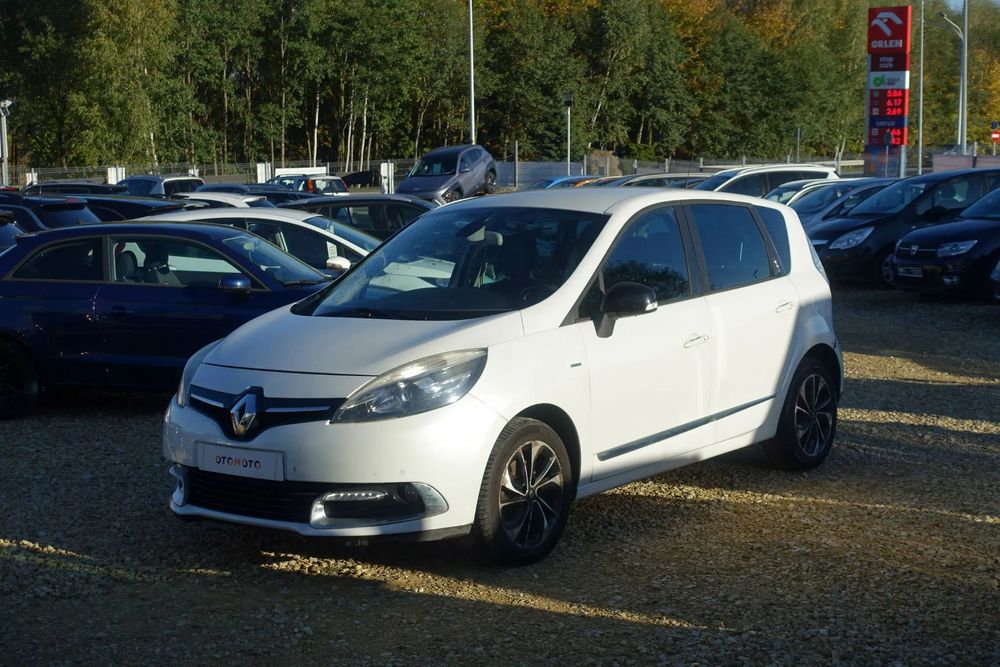 Renault Scenic 1.2TCe 130KM BOSE LIFT Biała perła Bezwypadkowy Uszkodzony silnik