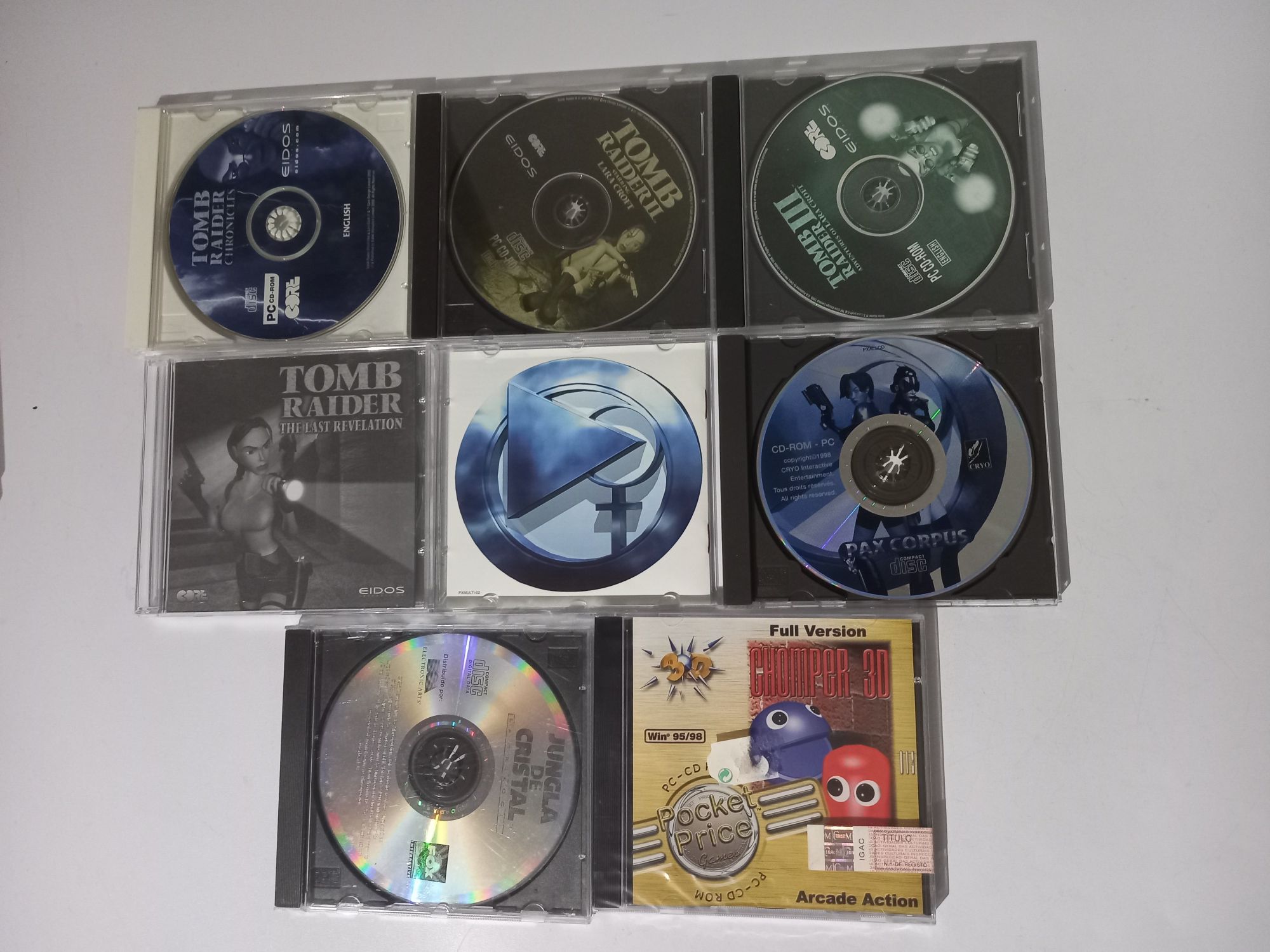 Jogos Pc cd rom.