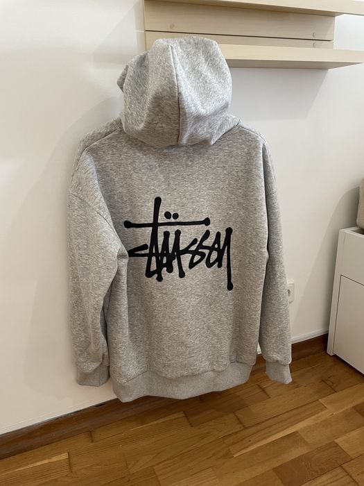 Hoodie Cinzento Stüssy