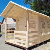 Duży domek drewniany dla dzieci zamówienia na 2024 r