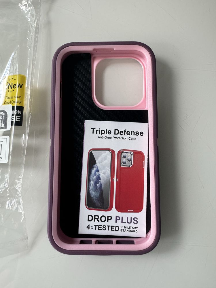 IPhone 15 pro etui nowe fioletowe