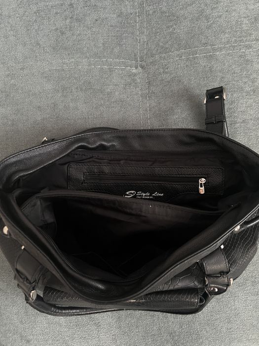 Шкіряна жіноча сумка