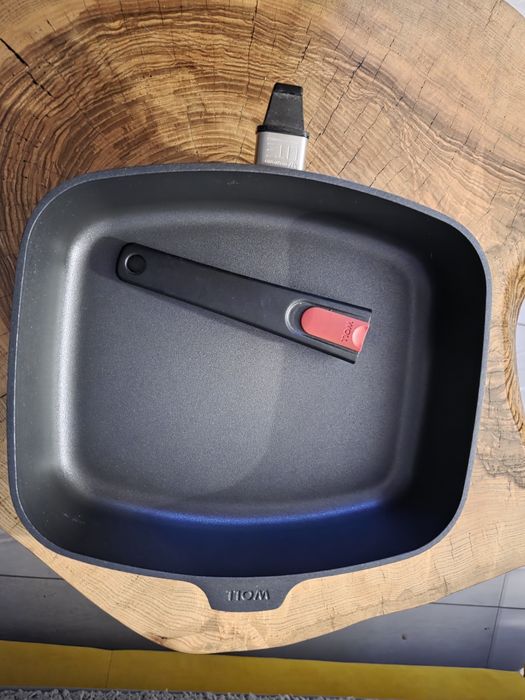 Duża patelnia Woll z sitem do gotowania na parze