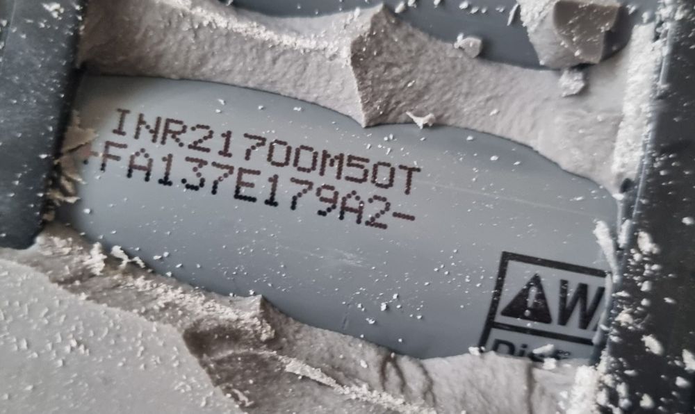 INR21700M50T paluszki 21700 magazyn 5000mah energi bank
