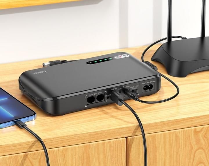 ДБЖ для роутера Hoco DB62 20 000mAh Imperial emergency UPS power bank