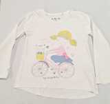 Bluzki T-shirt 110 zestaw 5 sztuk
