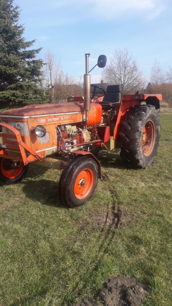 Zetor 5711 4cyl.diesel wspomaganie,zarejestrowany 540/1000wom uszanowy