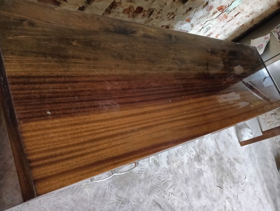 Komoda PRL połysk, nóżki