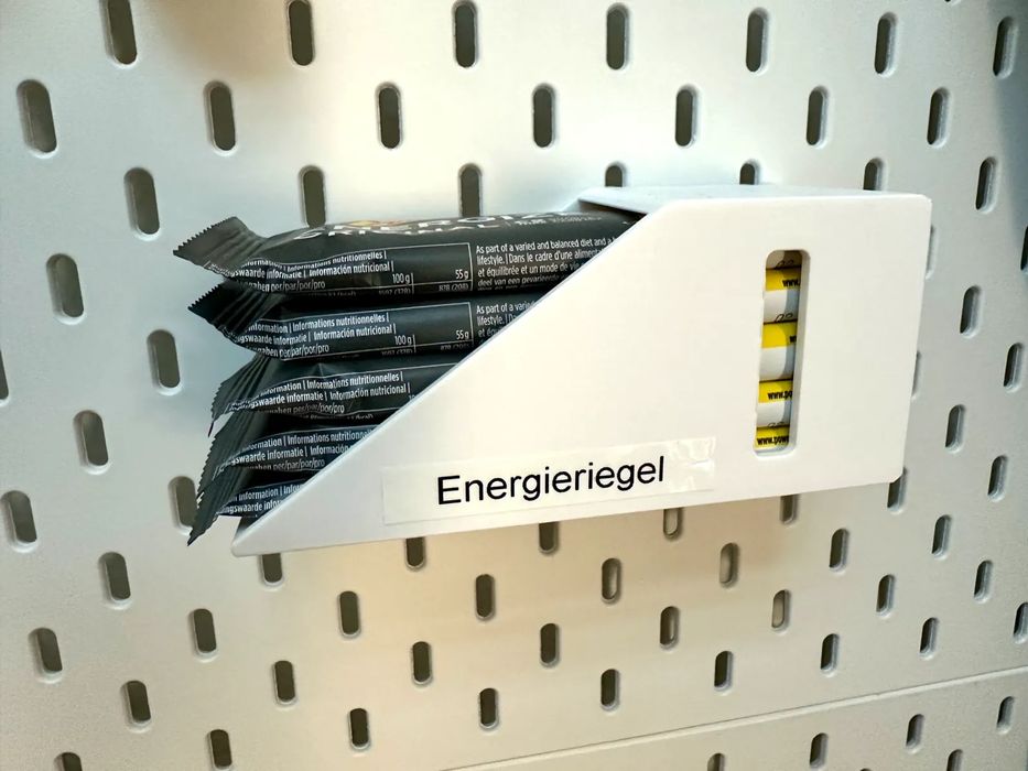 Dispensador de Barras Energéticas para Pegboards IKEA Skadis