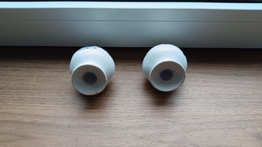 Solniczka i pieprzniczka wzór cebulowy porcelana