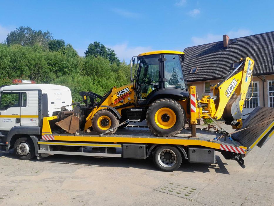 wynajmę wynajem wypożyczę koparko-ładowarkę koparko-ładowarka JCB 3CX