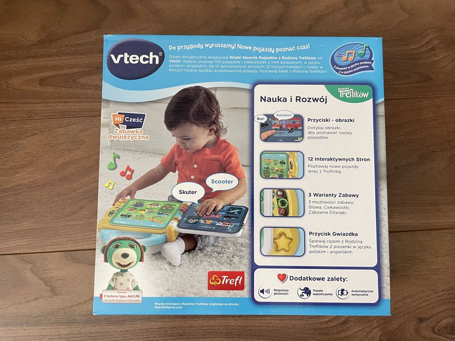 Słownik Rodziny Treflików VTech Pojazdy
