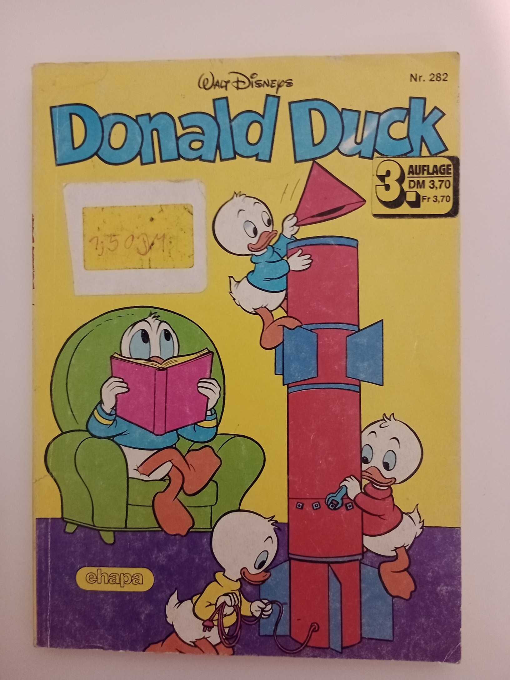 Donald Duck Walt Disney 282 ehapa 1983