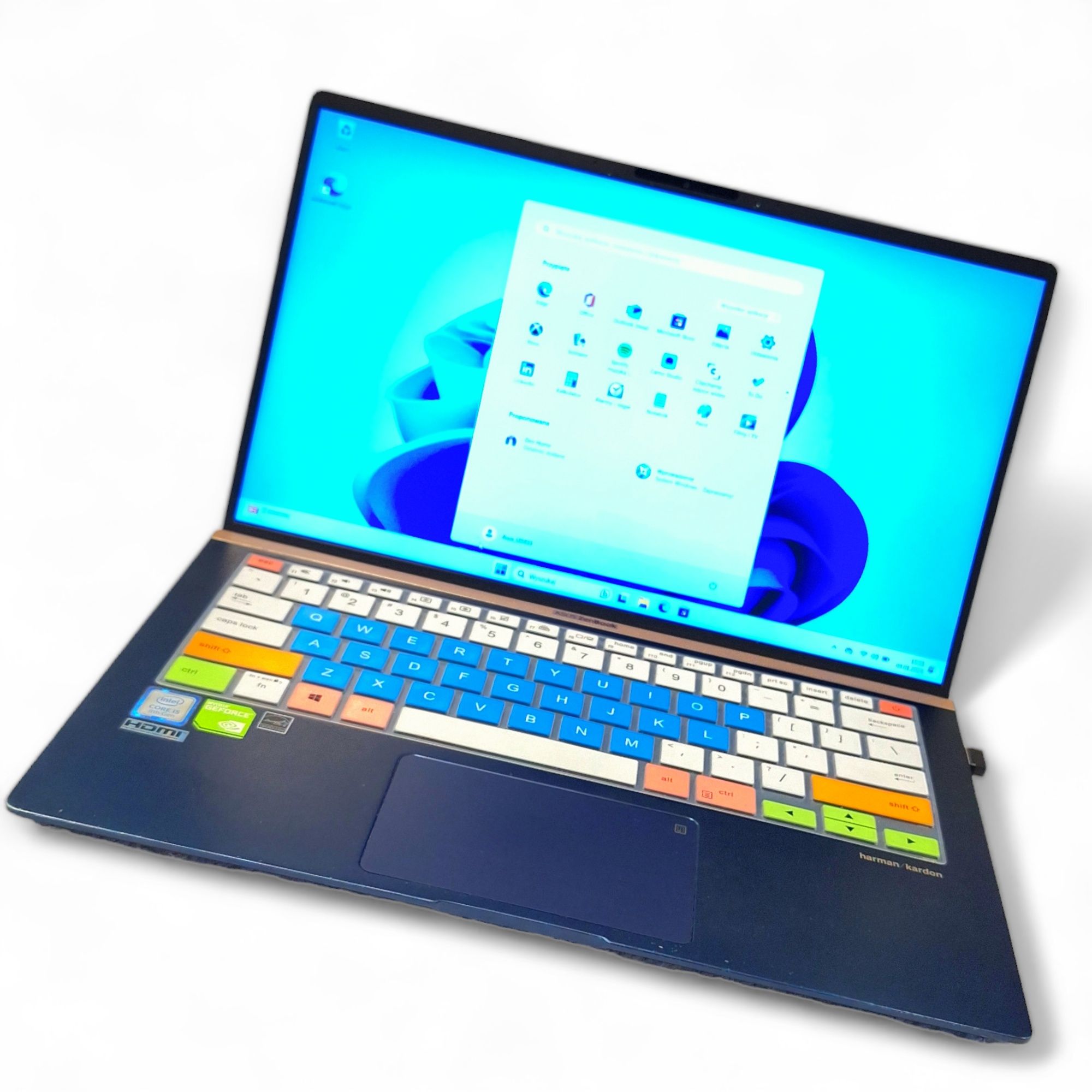 ASUS ZenBook 14 UX433FN Intel i5/ 8GB /0,5TB SSD/nVidia MX150. Warszaw