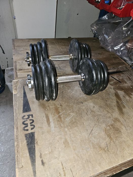 Hantle regulowane 2x 15 kg